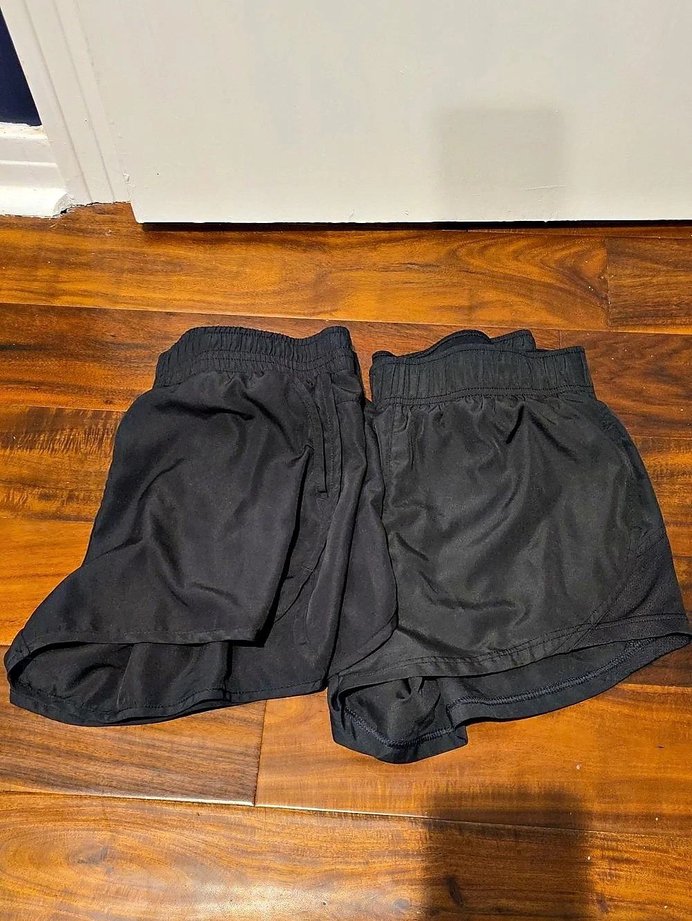 Athletic Works Core Running Shorts Womens Medium Black